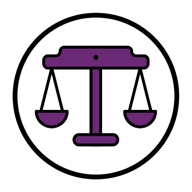 Justice scales. 