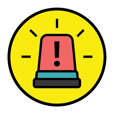 An emergency icon.