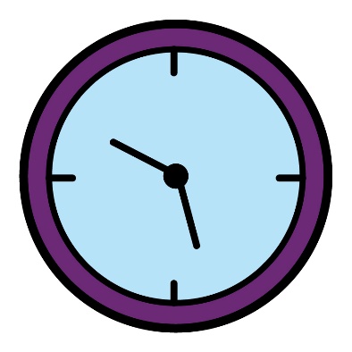 A clock.