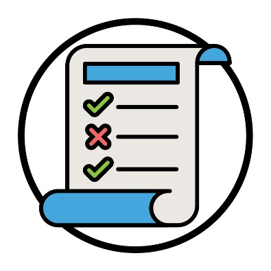A legal document with rules.