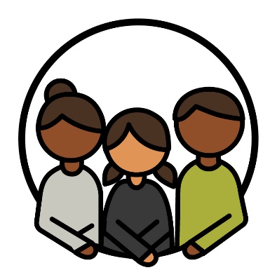3 First Nations people supporting each other.