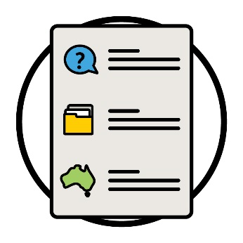 A word list document.