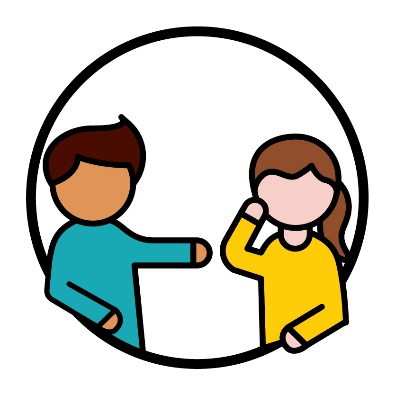 A person pointing at a participant who looks upset.