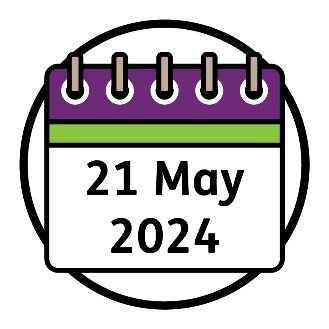 A calendar that says '21 May 2024'.