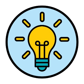 An ideas icon.