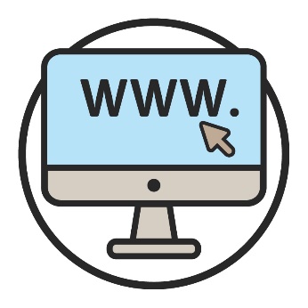 Website icon with 'www'.
