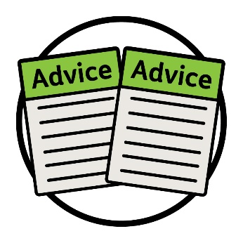 2 documents titled 'Advice'.