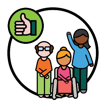 3 NDIS participants, and a thumbs up icon.