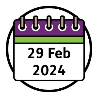 A calendar showing '29 February 2024'.