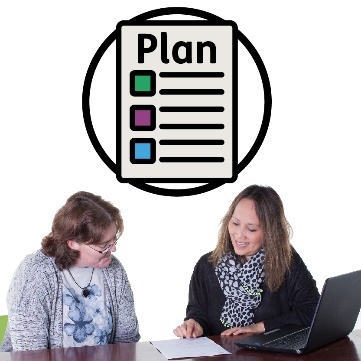 A person supporting a participant to manage their plan.