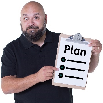 An employer holding a 'Plan' document.