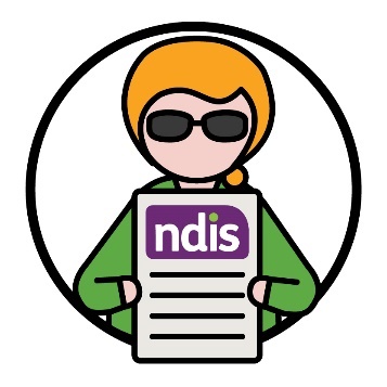 A participant holding an NDIS plan.