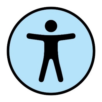 Accessibility icon.