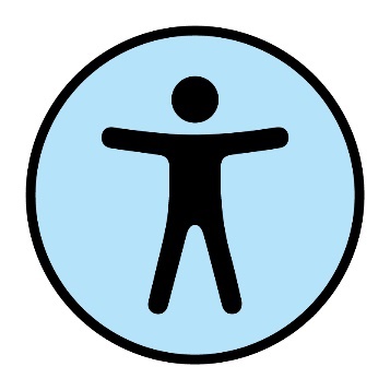 Accessibility icon.